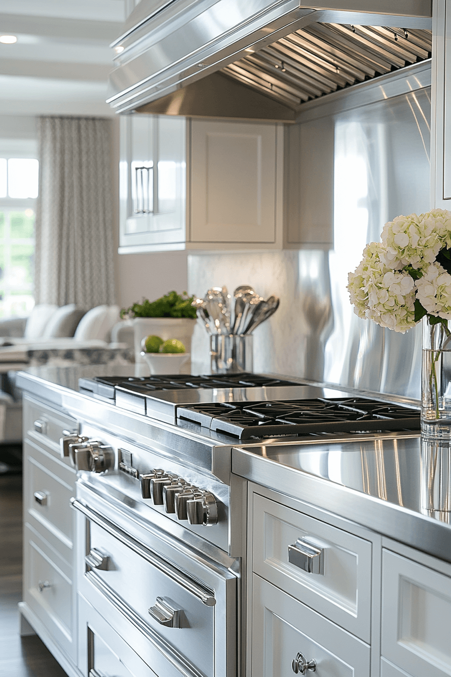 29 Stainless Steel Kitchen Countertops That Bring Professional Charm Home 25 stainless steel kitchen countertops