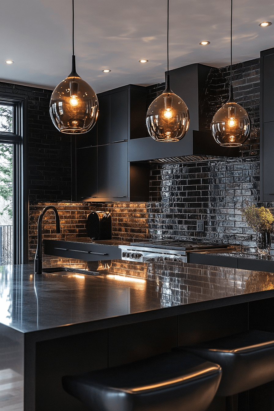 29 Brick Backsplash Kitchen Ideas That Capture Effortless Farmhouse Appeal 26 brick backsplash kitchen