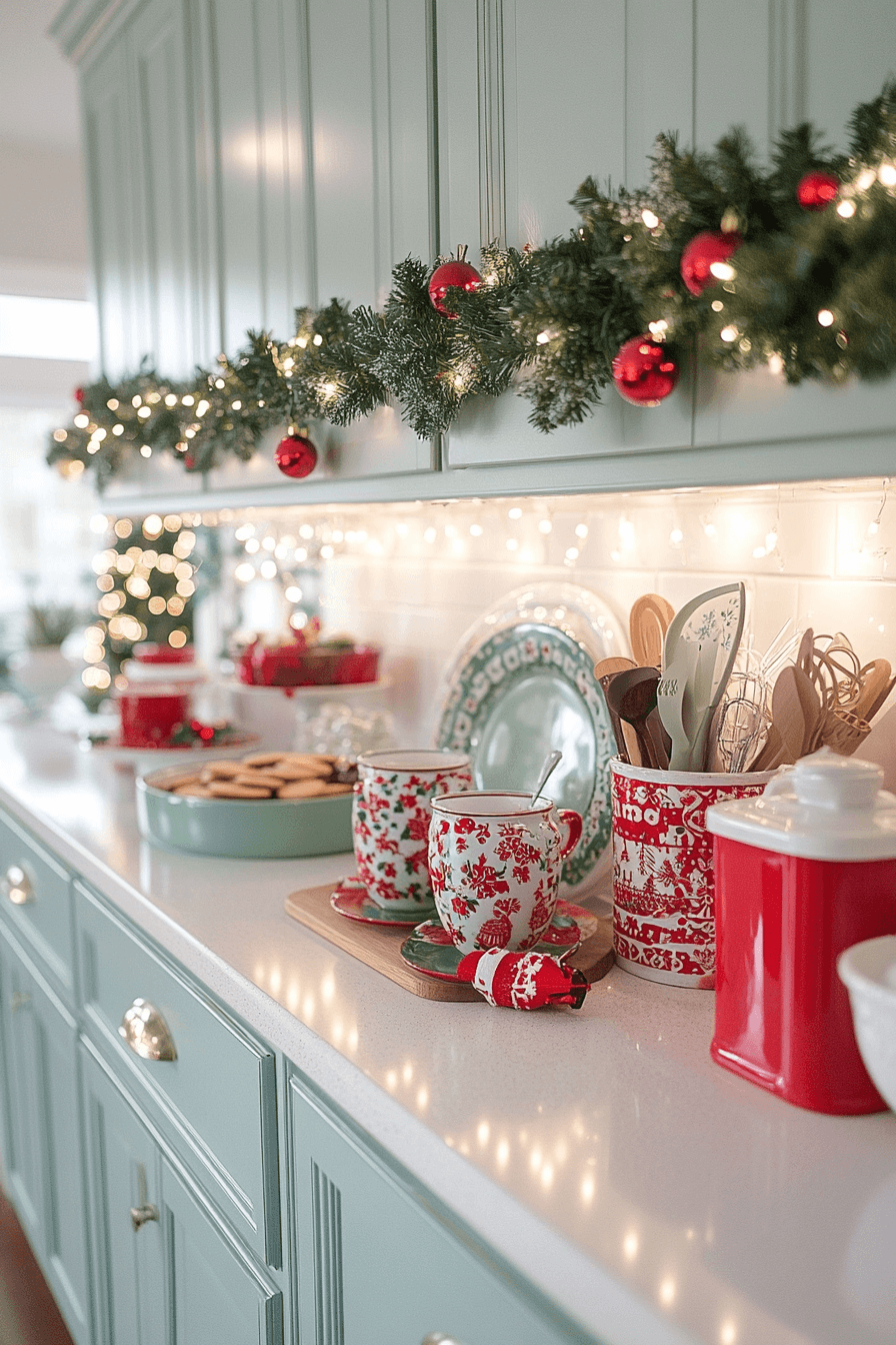 29 Christmas Kitchen Decor Ideas For A Bright Joy Filled Holiday Look 26 christmas kitchen decor