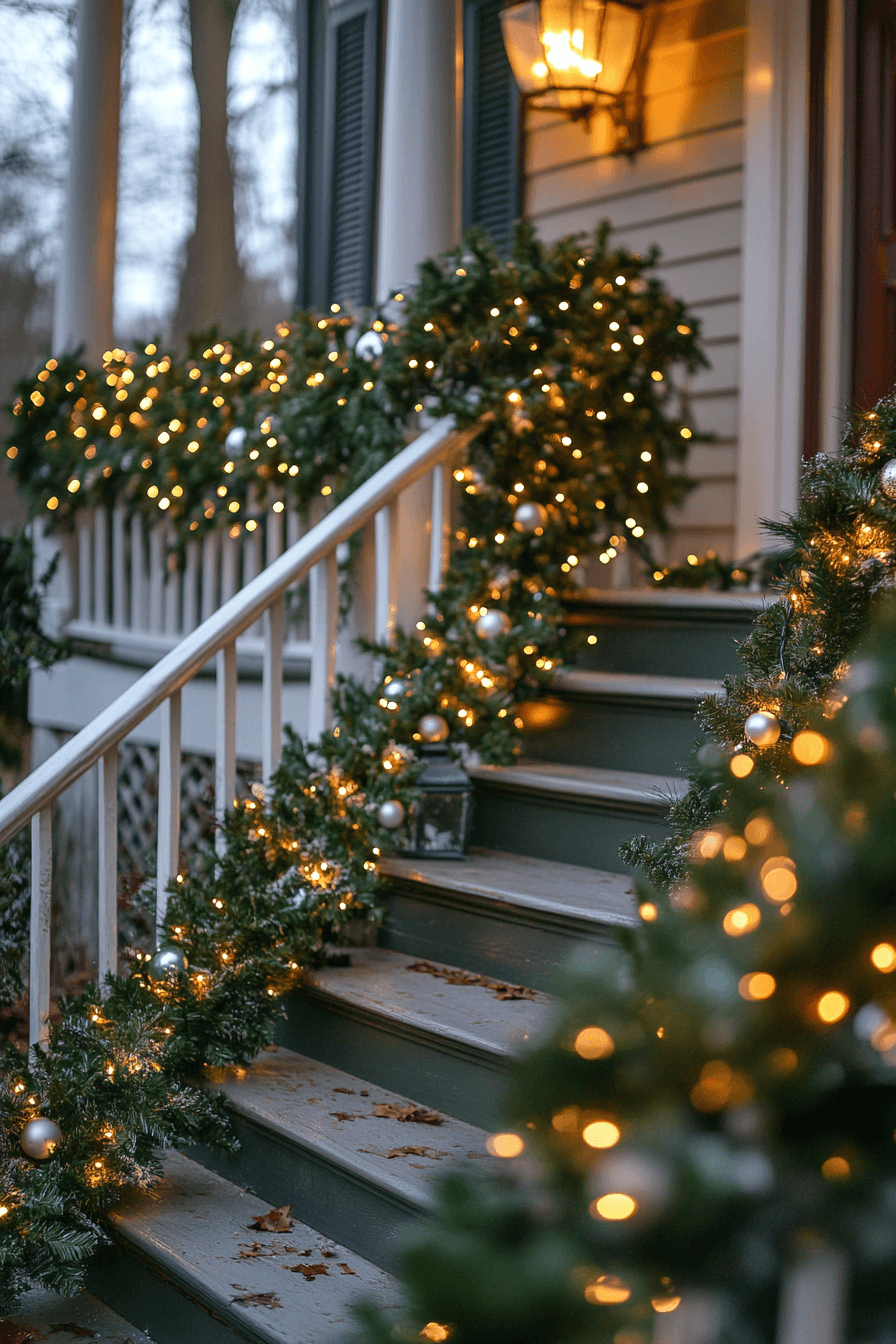 29 Christmas Porch Decor Ideas For A Bright Joy Filled Holiday Look 26 christmas porch decor