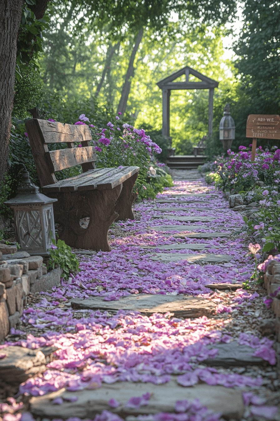 29 Vintage Garden Decor Inspirations To Create A Peaceful Backyard Escape 26 vintage garden decor