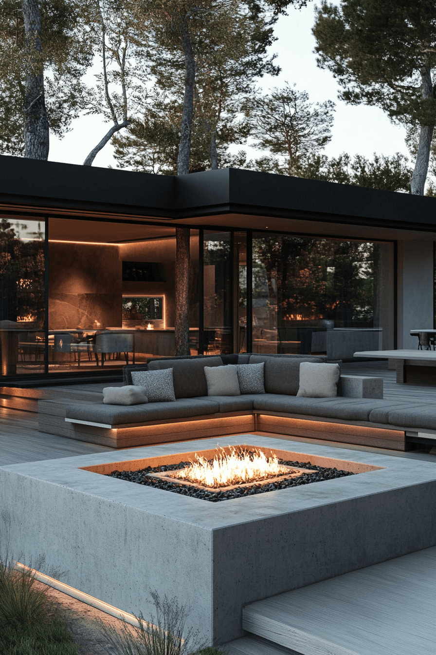 29 Backyard Fire Pit Ideas Lounge Areas That Make Evenings Feel Magical 26 backyard fire pit ideas lounge areas