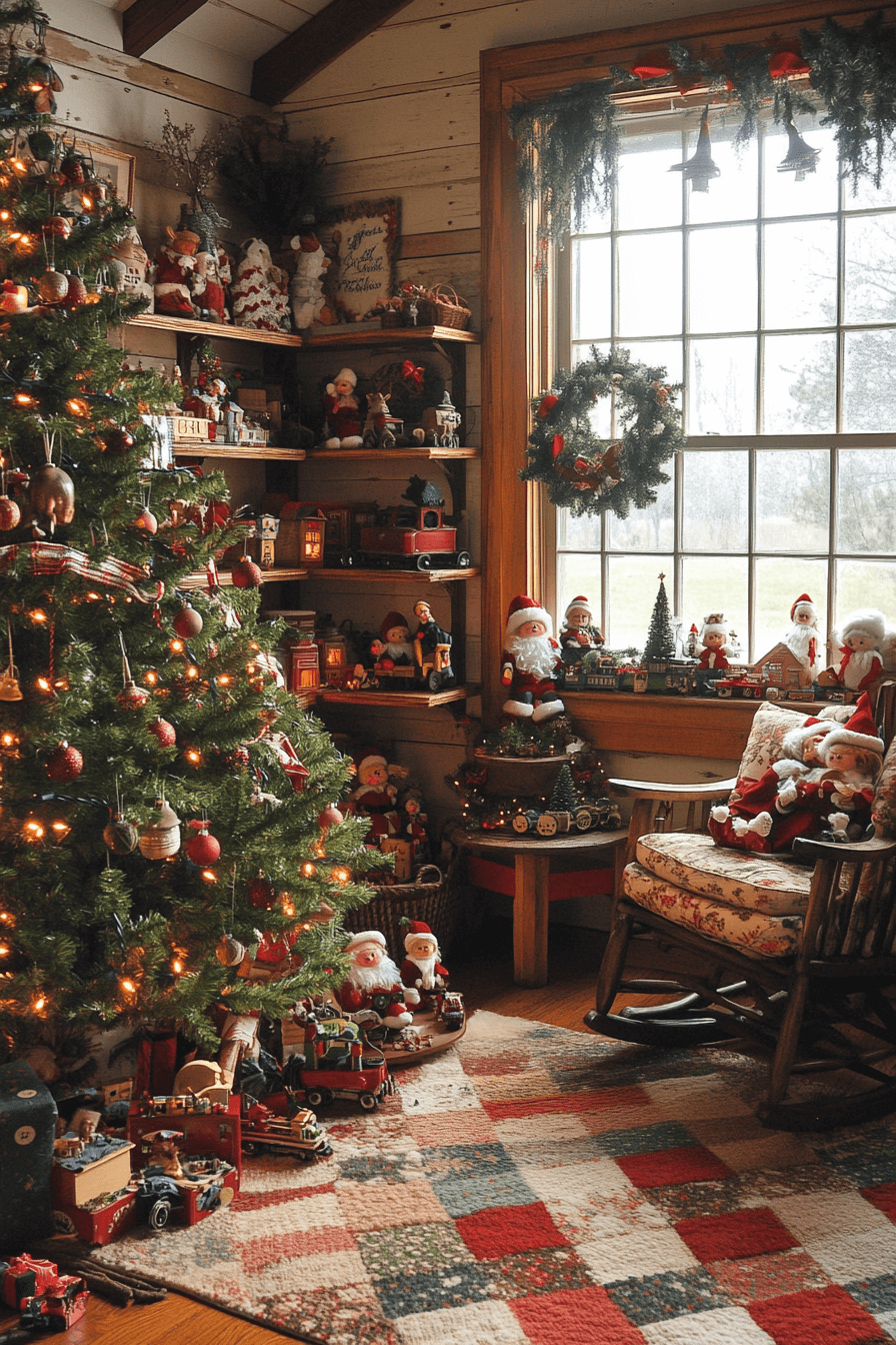 29 Vintage Christmas Decor Ideas To Fill Your Home With Festive Cheer 26 vintage christmas decor ideas
