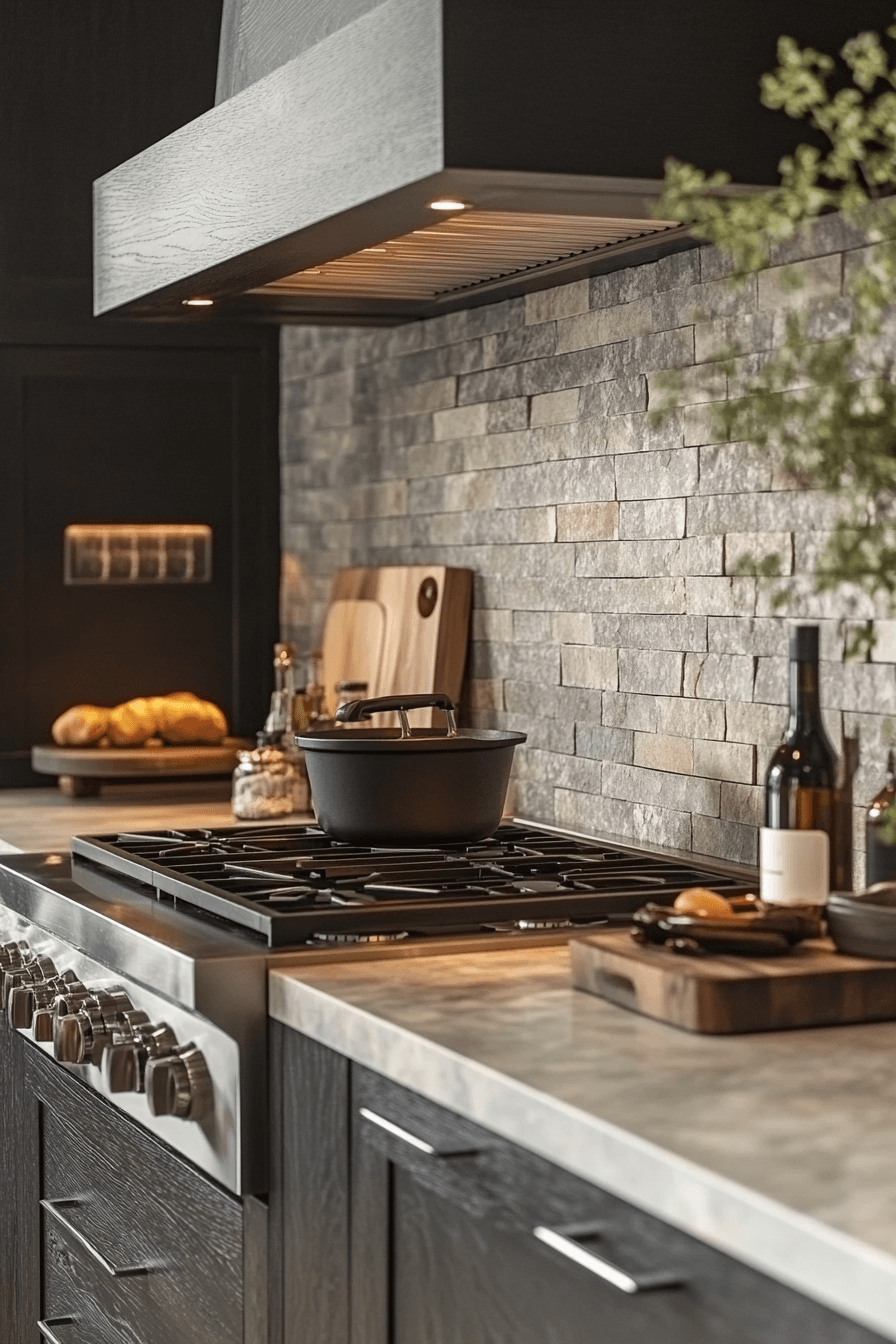 29 Brick Backsplash Kitchen Ideas That Capture Effortless Farmhouse Appeal 27 brick backsplash kitchen