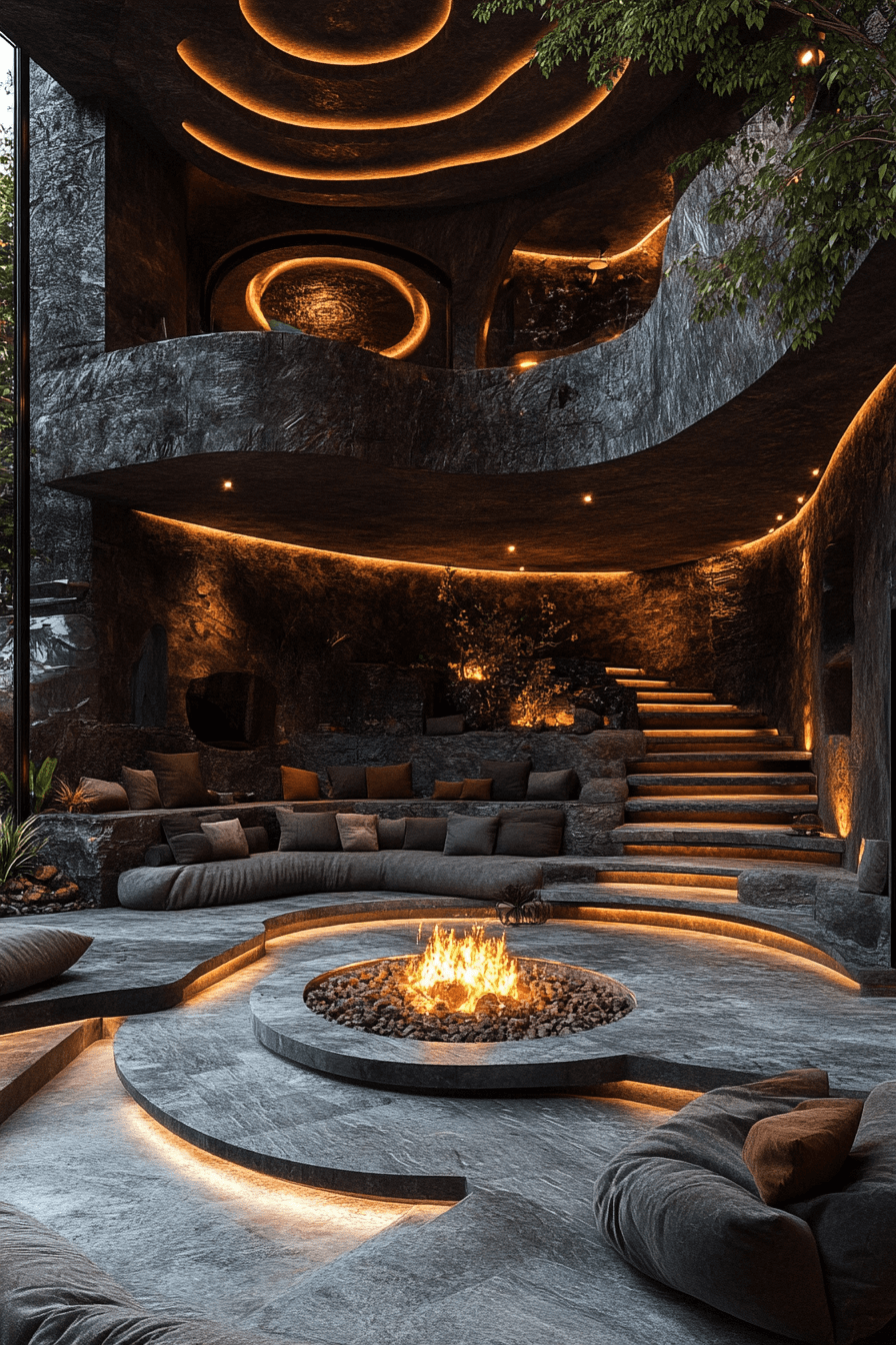 29 Backyard Fire Pit Ideas Lounge Areas That Make Evenings Feel Magical 27 backyard fire pit ideas lounge areas