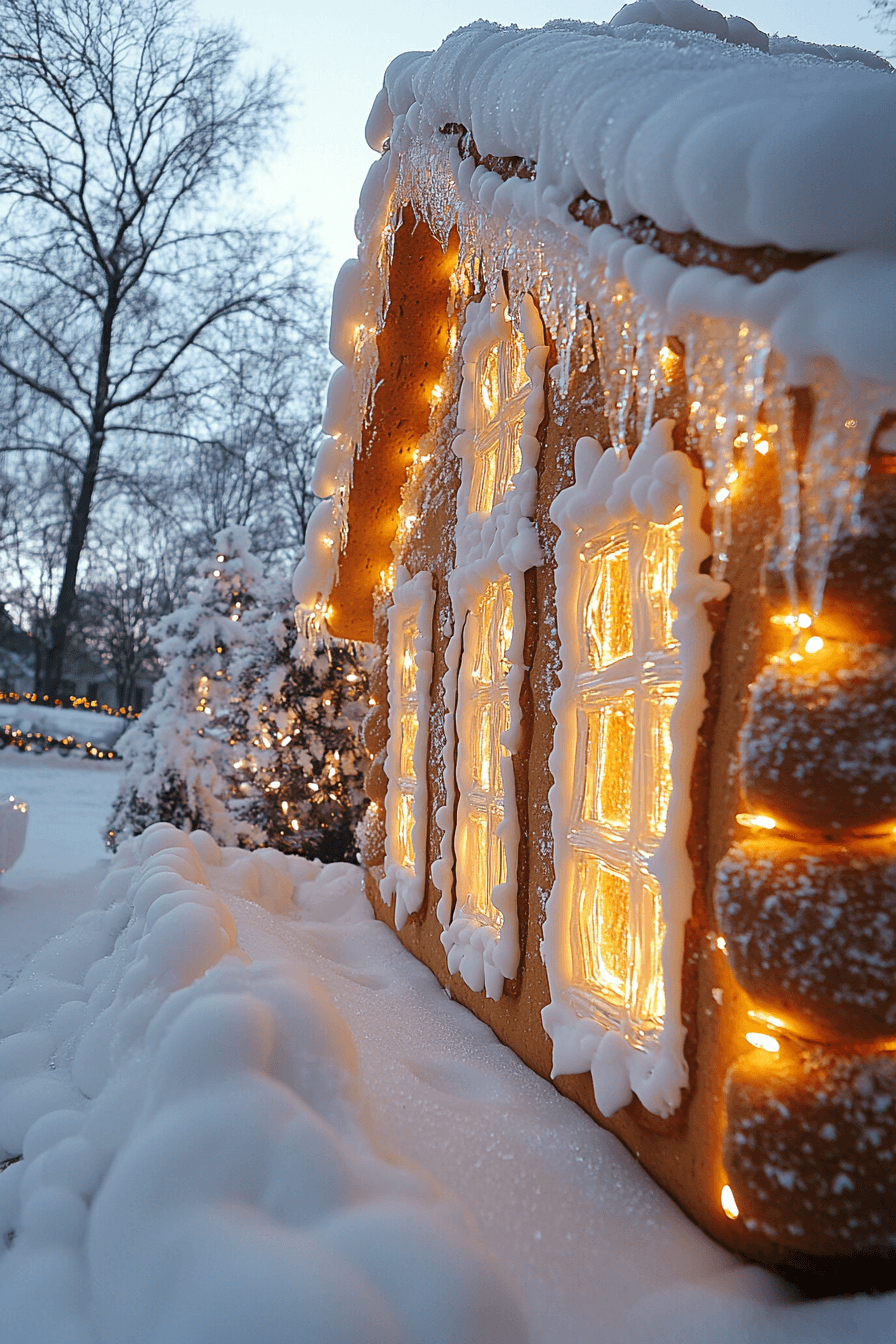 29 Gingerbread House Ideas For A Magical Heartwarming Holiday Craft 27 gingerbread house