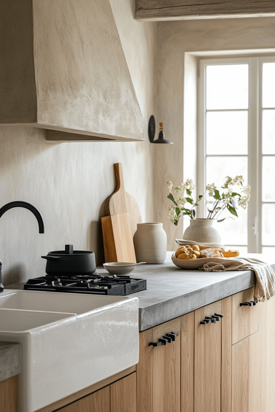 29 Stone Backsplash Kitchen Designs To Bring Texture And Tranquility Together 27 stone backsplash kitchen