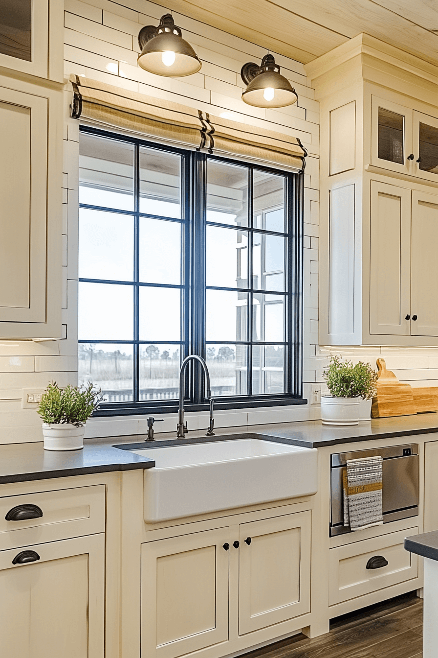 29 Farmhouse Backsplash Ideas That Radiate Classic Country Style 28 farmhouse backsplash