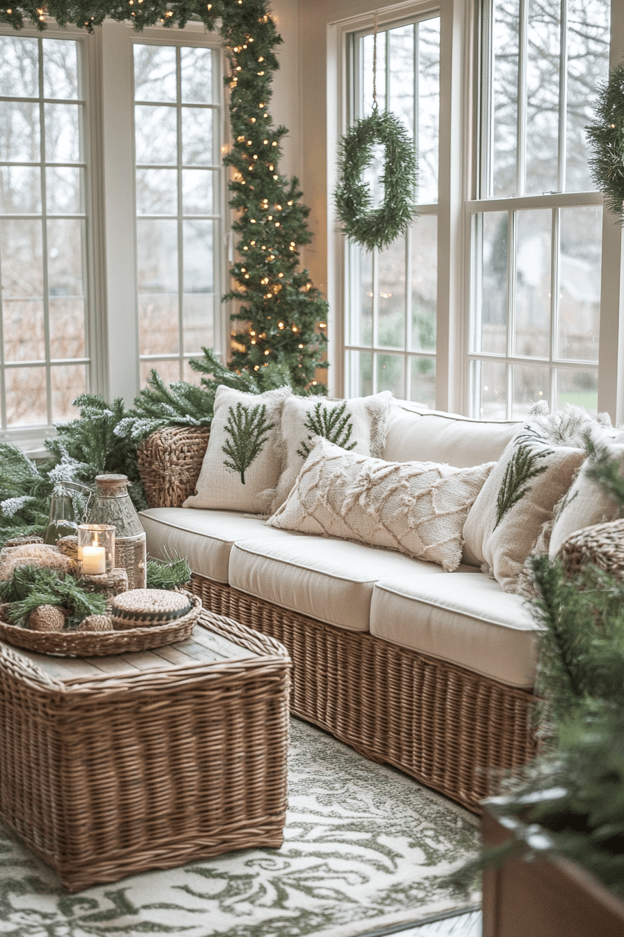 29 Farmhouse Christmas Decor Ideas for the Coziest Holiday Ever 28 farmhouse christmas decor ideas