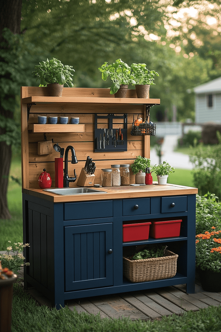 29 Mud Kitchen Ideas For A Fun Engaging Outdoor Activity Zone 28 mud kitchen ideas