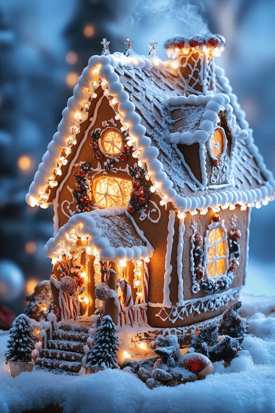 29 Gingerbread House Ideas For A Magical Heartwarming Holiday Craft 28 gingerbread house