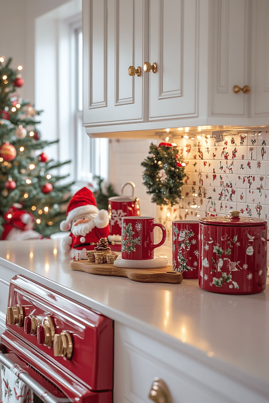 29 Christmas Kitchen Decor Ideas For A Bright Joy Filled Holiday Look 28 christmas kitchen decor