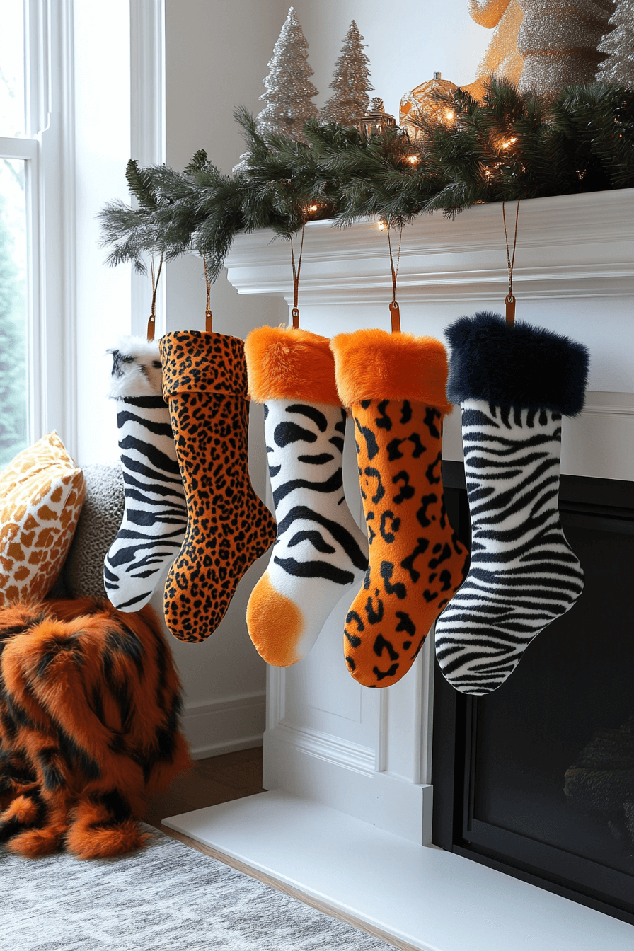 29 Stocking Decorating Ideas That Make Your Mantel Shine Bright 29 stocking decorating ideas