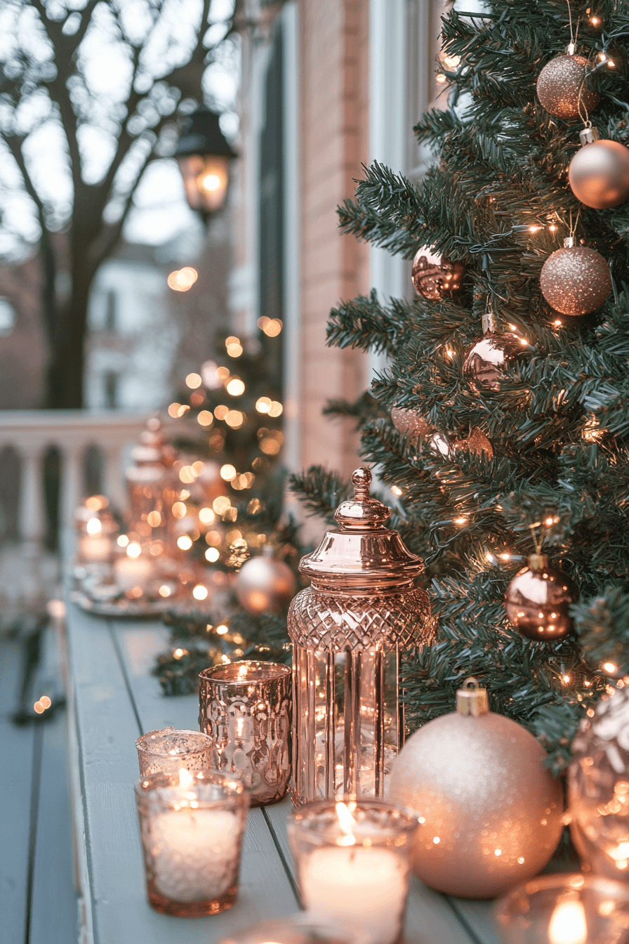 29 Rose Gold Christmas Decor Ideas For A Dreamy Sparkle Filled Celebration 29 rose gold christmas decor ideas