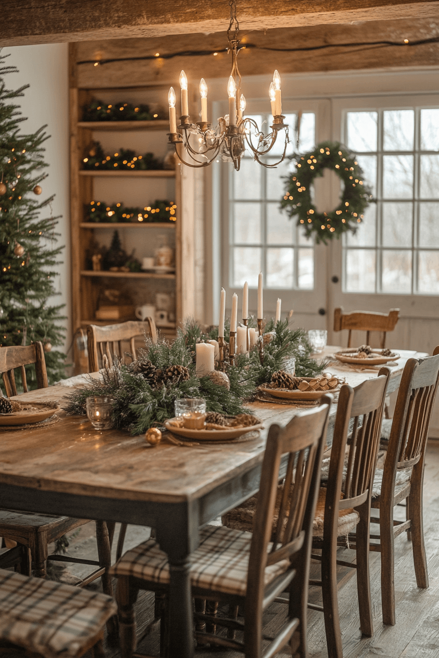 29 Farmhouse Christmas Decor Ideas for the Coziest Holiday Ever 3 farmhouse christmas decor ideas