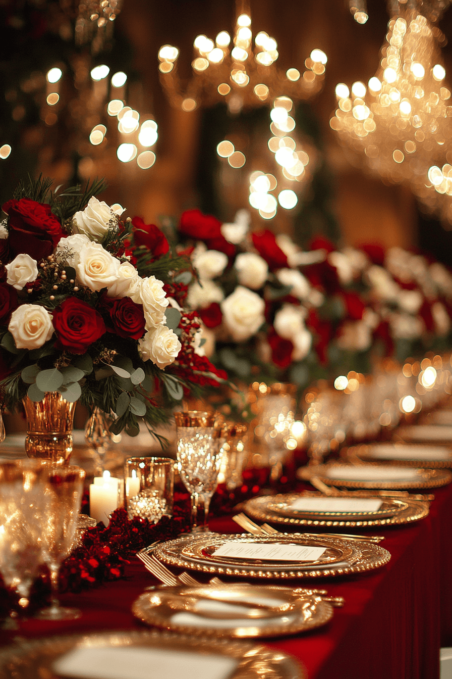 29 Christmas Wedding Ideas For A Stunning Merry Wedding Atmosphere 3 christmas wedding ideas