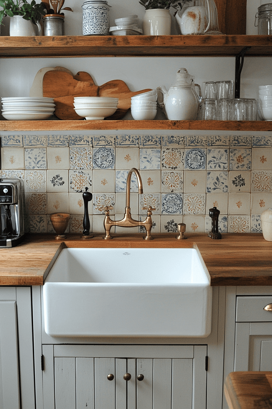 29 Farmhouse Kitchen Backsplash Ideas For A Light Airy Farmhouse Upgrade 3 farmhouse kitchen backsplash ideas