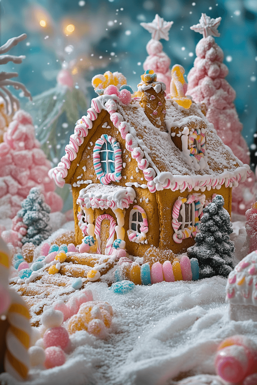 29 Gingerbread House Ideas For A Magical Heartwarming Holiday Craft 3 gingerbread house