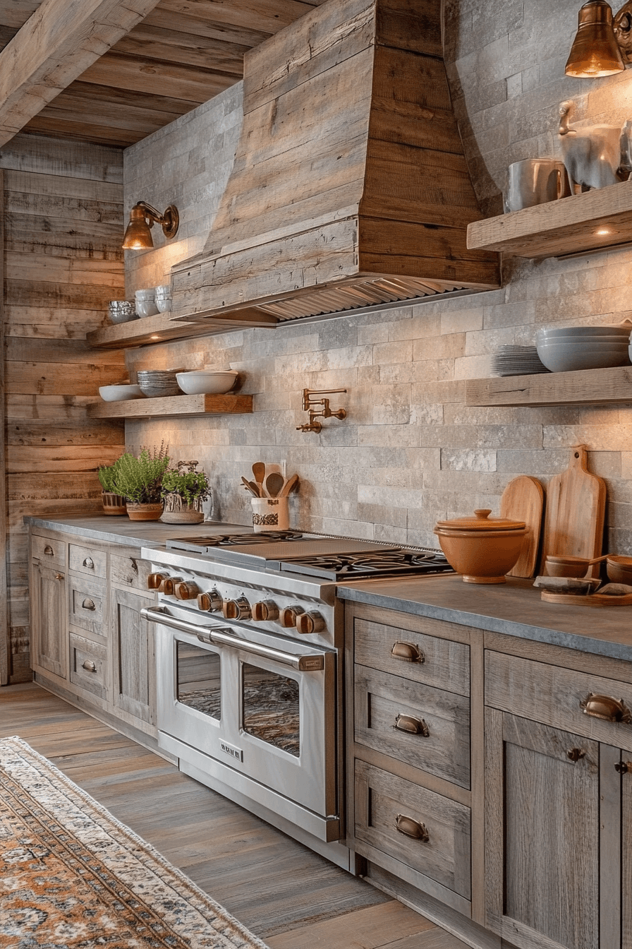 29 Rustic Kitchen Backsplash Ideas For A Charming Uplifting Transformation 4 rustic kitchen backsplash