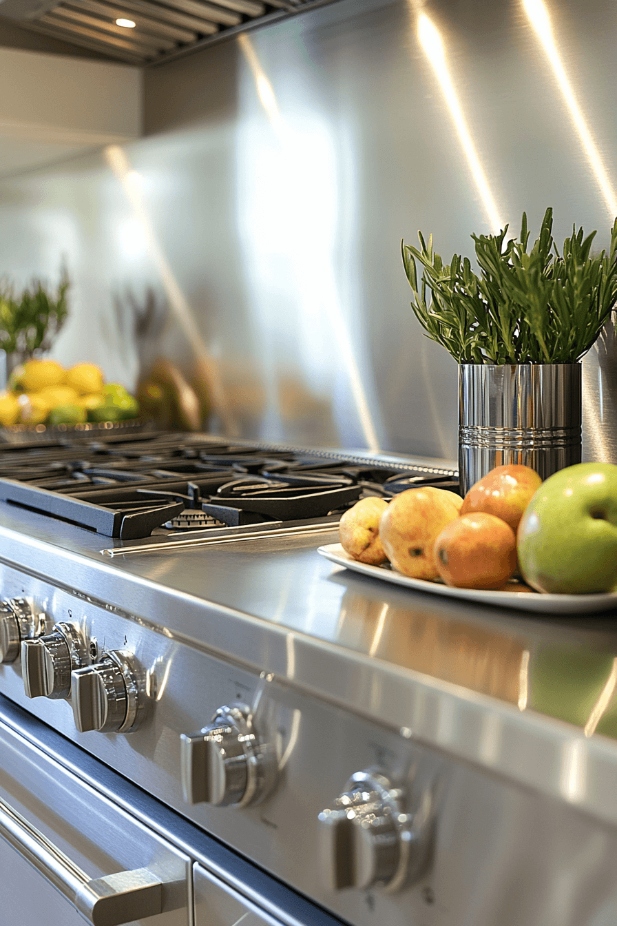 29 Stainless Steel Kitchen Countertops That Bring Professional Charm Home 4 stainless steel kitchen countertops