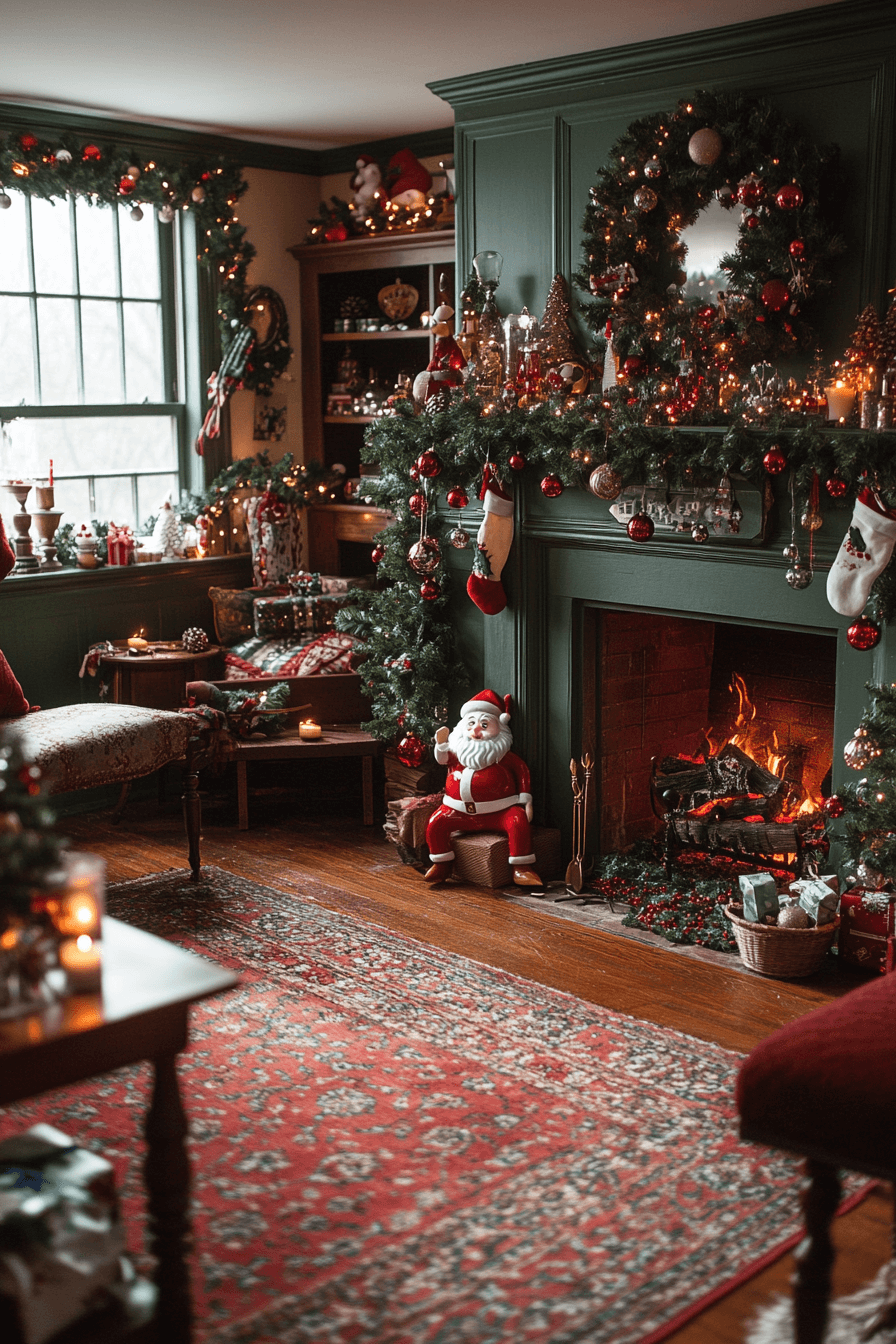 29 Christmas Mantel Decor Ideas For A Stunning Festive Fireplace Style 4 christmas mantel decor