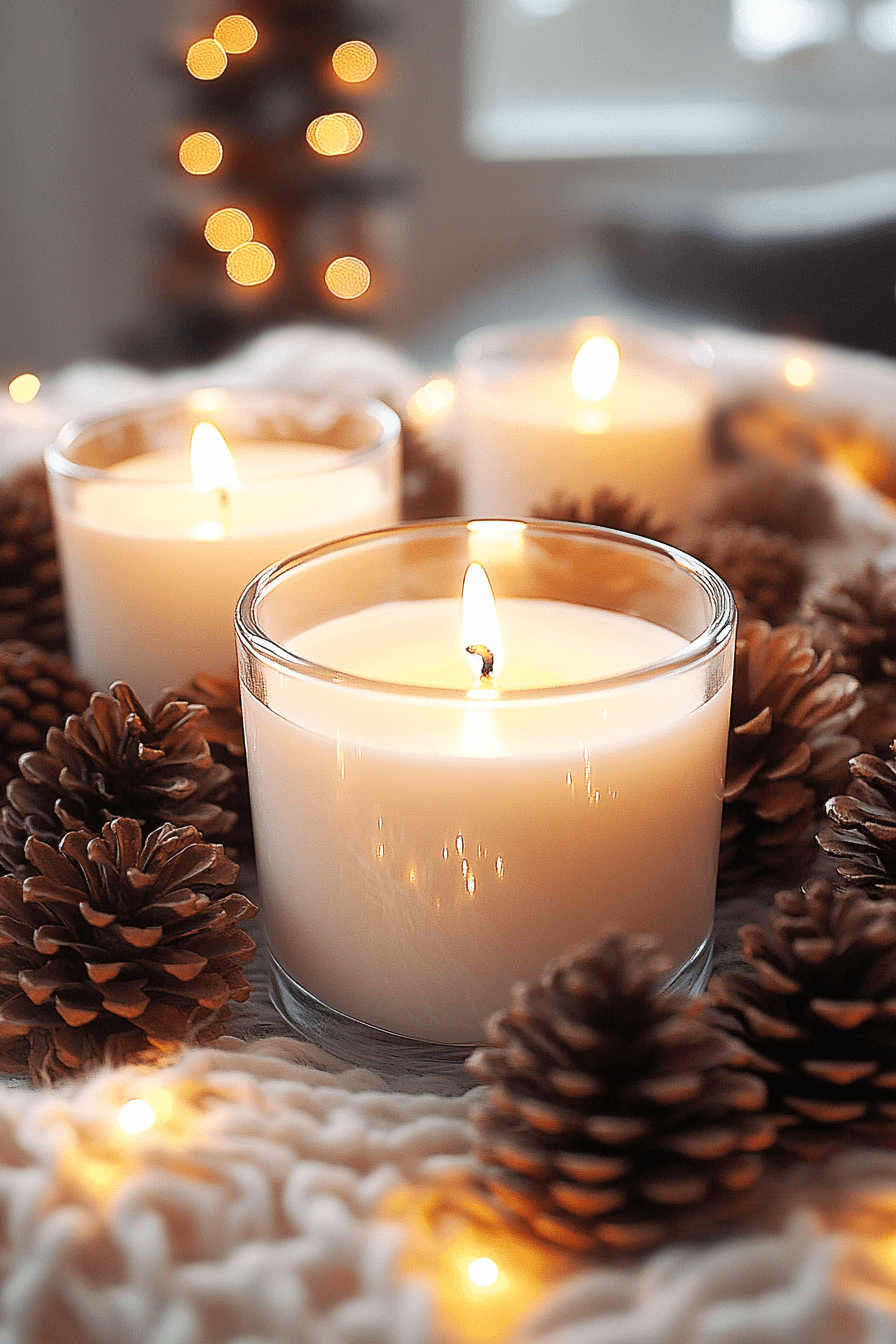 29 Christmas Candle Decor Ideas For A Dreamy Magical Christmas Atmosphere 4 christmas candle decor ideas