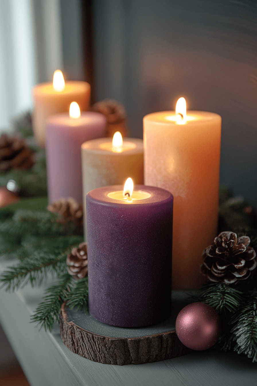 29 Christmas Candle Decor Ideas For A Dreamy Magical Christmas Atmosphere 5 christmas candle decor ideas