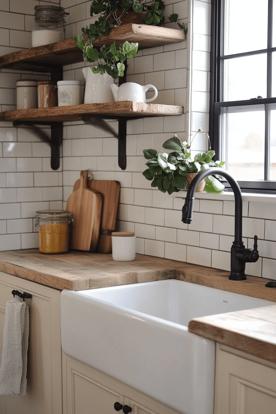 29 Farmhouse Kitchen Backsplash Ideas For A Light Airy Farmhouse Upgrade 5 farmhouse kitchen backsplash ideas