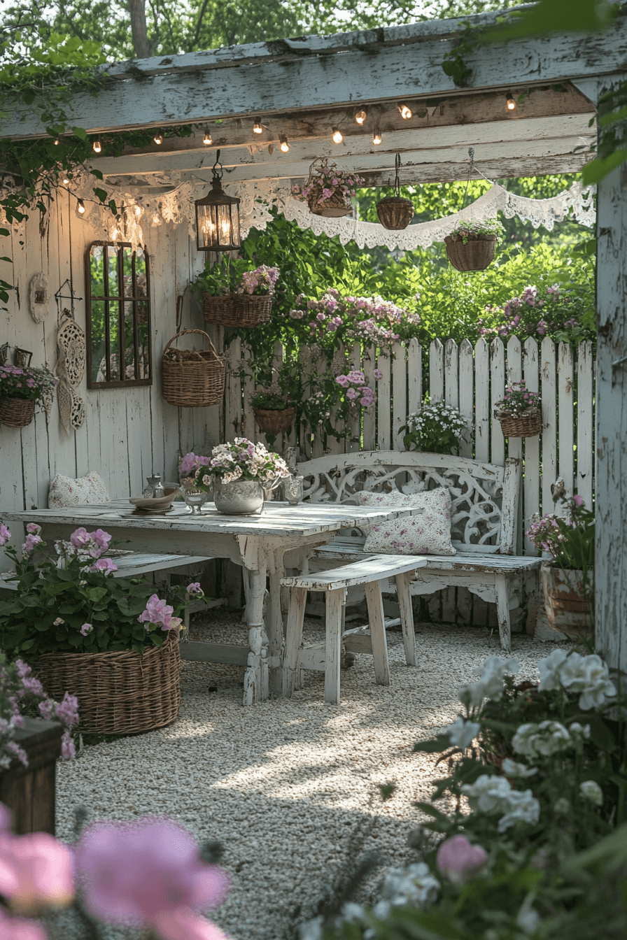 29 Vintage Garden Decor Inspirations To Create A Peaceful Backyard Escape 5 vintage garden decor