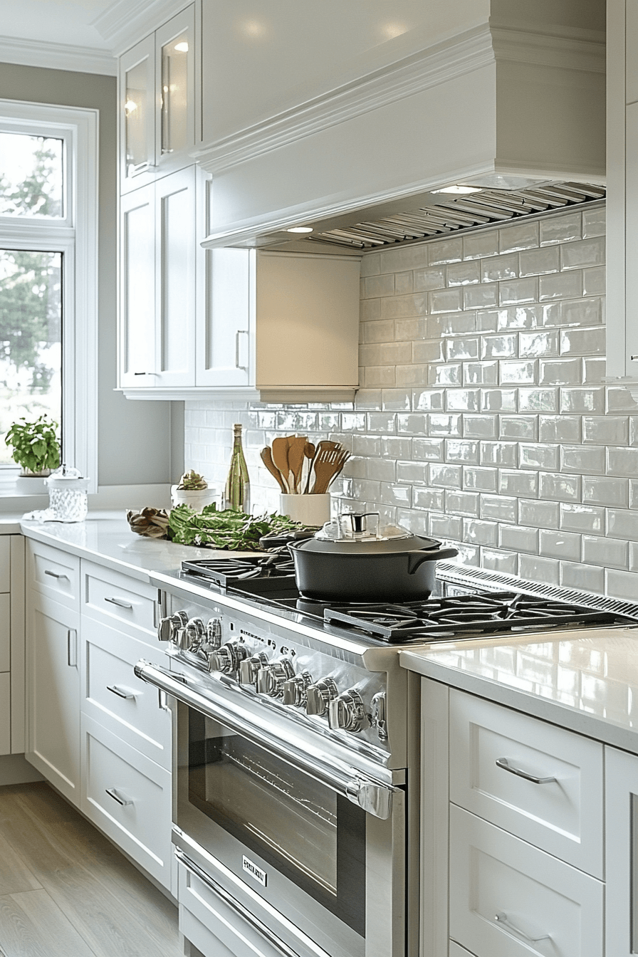 29 Brick Backsplash Kitchen Ideas That Capture Effortless Farmhouse Appeal 5 brick backsplash kitchen