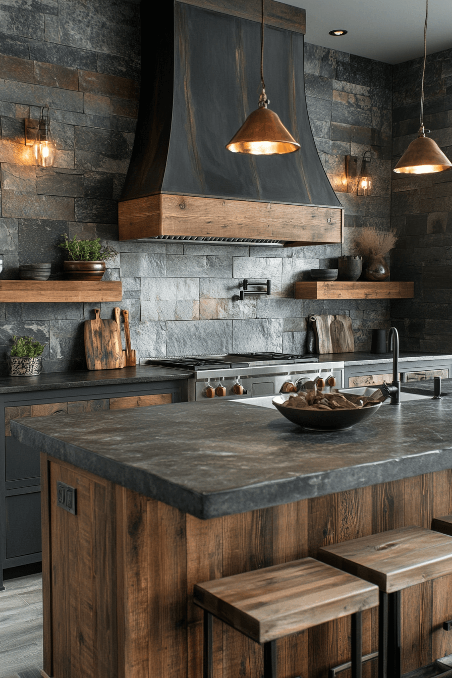 29 Rustic Kitchen Backsplash Ideas For A Charming Uplifting Transformation 5 rustic kitchen backsplash