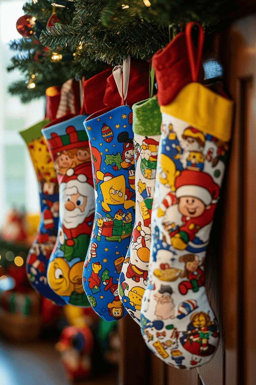 29 Stocking Decorating Ideas That Make Your Mantel Shine Bright 6 stocking decorating ideas