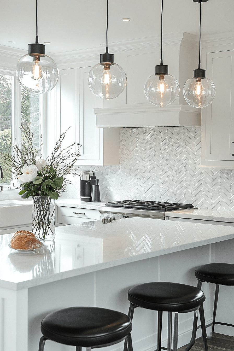 29 White Kitchen Backsplash Ideas to Make Your Home Feel Fresh and Inviting 6 white kitchen backsplash ideas