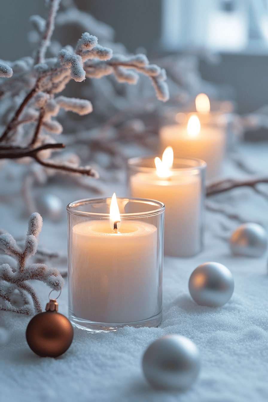 29 Christmas Candle Decor Ideas For A Dreamy Magical Christmas Atmosphere 6 christmas candle decor ideas