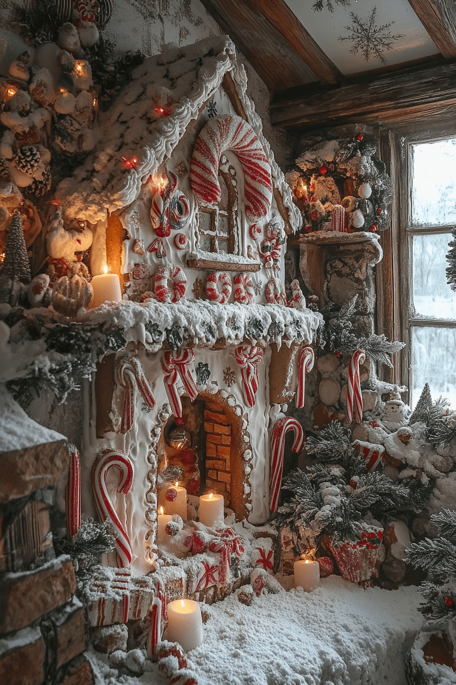 29 Gingerbread House Ideas For A Magical Heartwarming Holiday Craft 6 gingerbread house