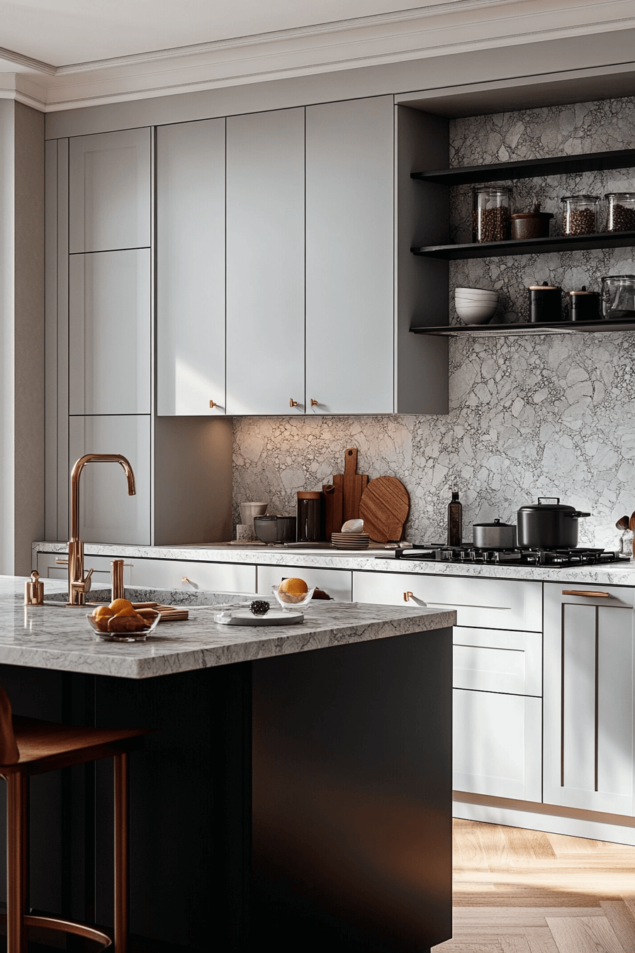 29 Herringbone Backsplash Ideas That Make Your Space Feel Inspired 6 herringbone backsplash