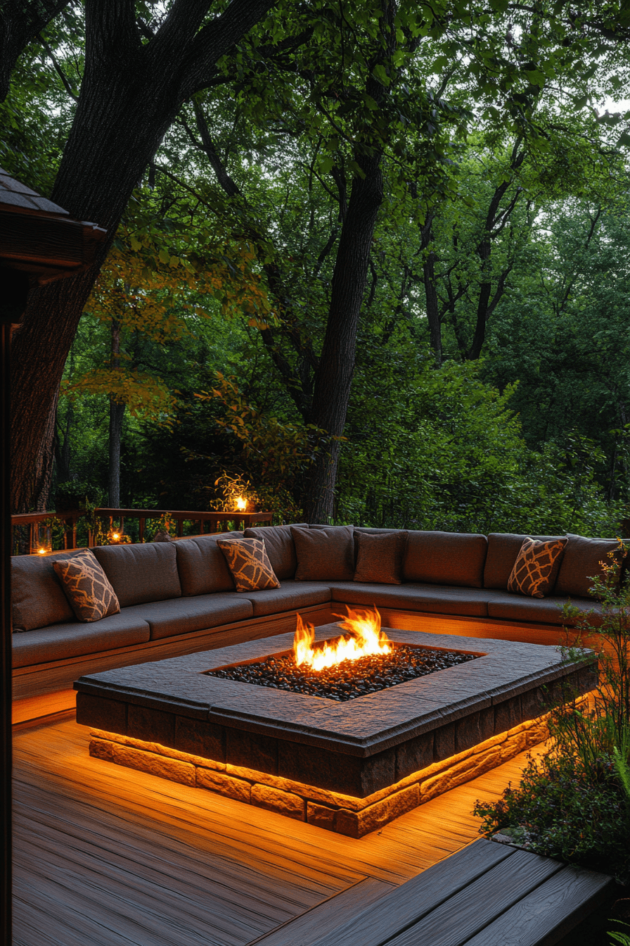 29 Backyard Fire Pit Ideas Lounge Areas That Make Evenings Feel Magical 7 backyard fire pit ideas lounge areas