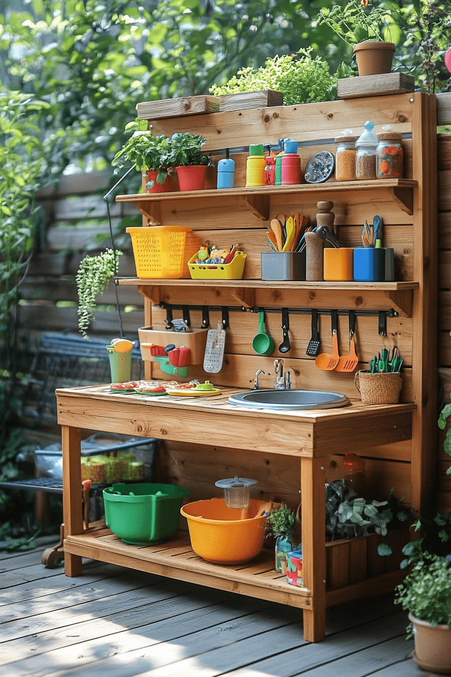 29 Mud Kitchen Ideas For A Fun Engaging Outdoor Activity Zone 7 mud kitchen ideas