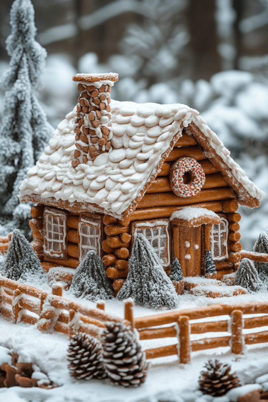 29 Gingerbread House Ideas For A Magical Heartwarming Holiday Craft 7 gingerbread house