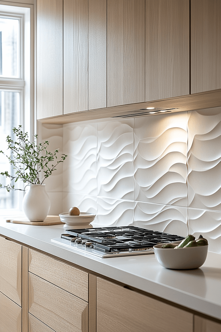 29 White Kitchen Backsplash Ideas to Make Your Home Feel Fresh and Inviting 7 white kitchen backsplash ideas