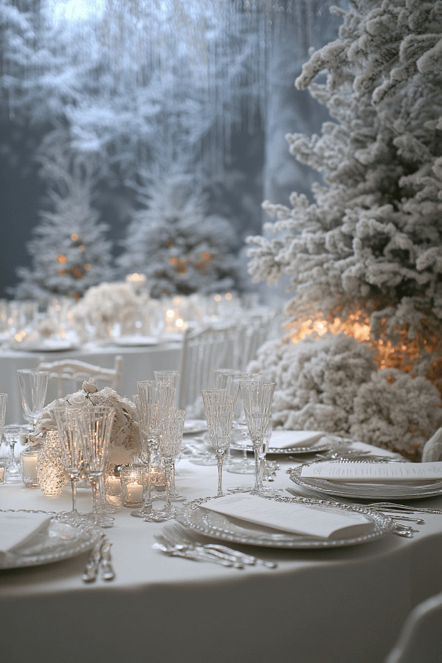 29 Christmas Wedding Ideas For A Stunning Merry Wedding Atmosphere 7 christmas wedding ideas