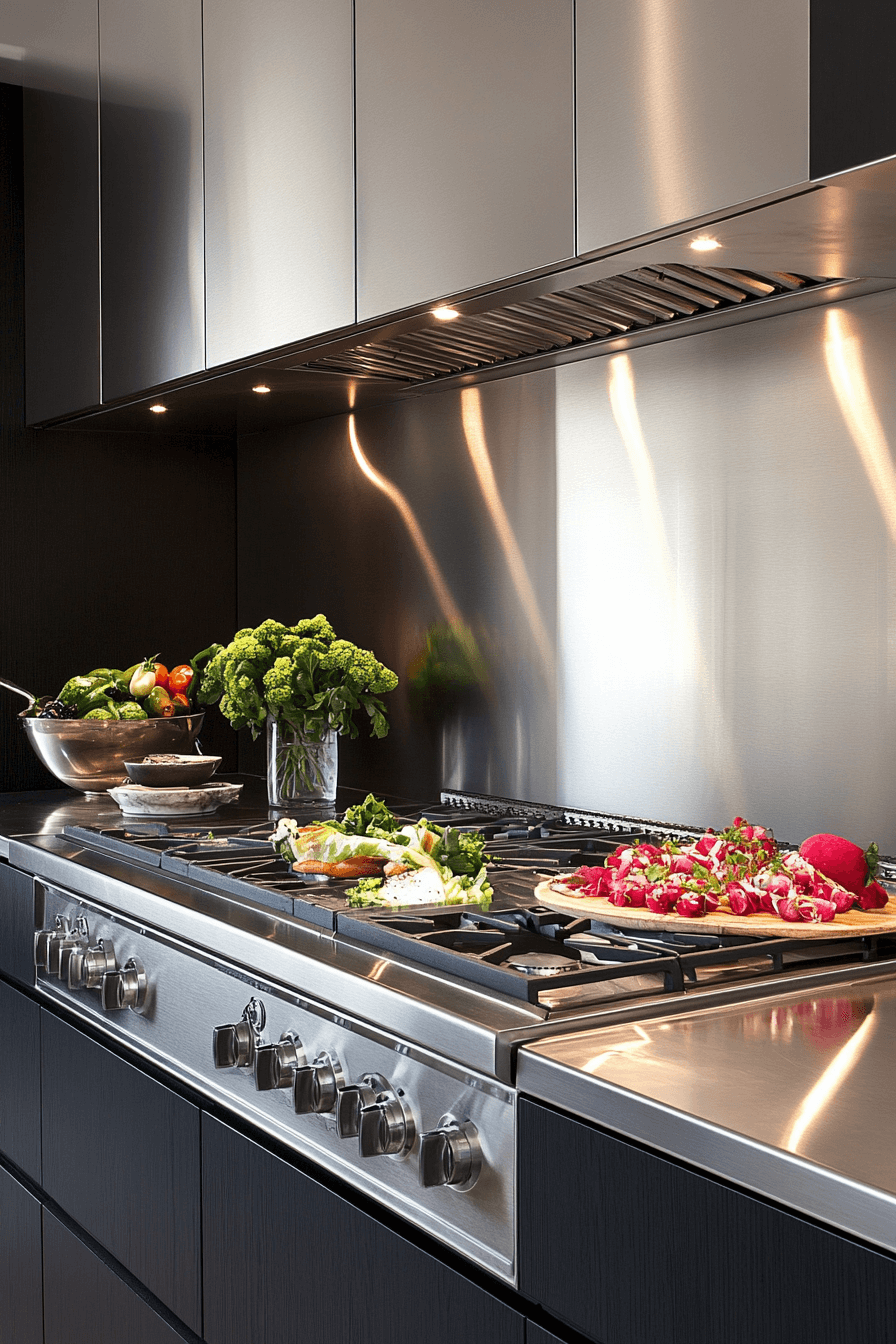 29 Stainless Steel Kitchen Countertops That Bring Professional Charm Home 8 stainless steel kitchen countertops
