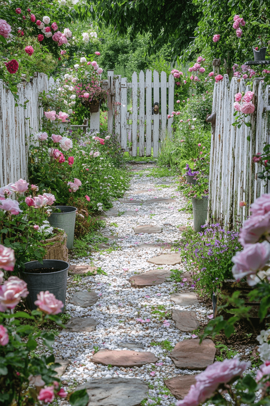 29 Vintage Garden Decor Inspirations To Create A Peaceful Backyard Escape 8 vintage garden decor