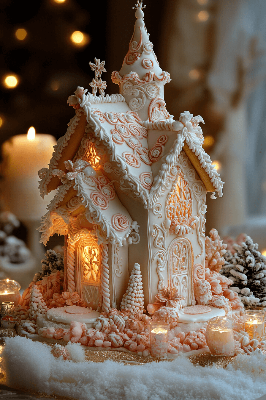29 Gingerbread House Ideas For A Magical Heartwarming Holiday Craft 8 gingerbread house