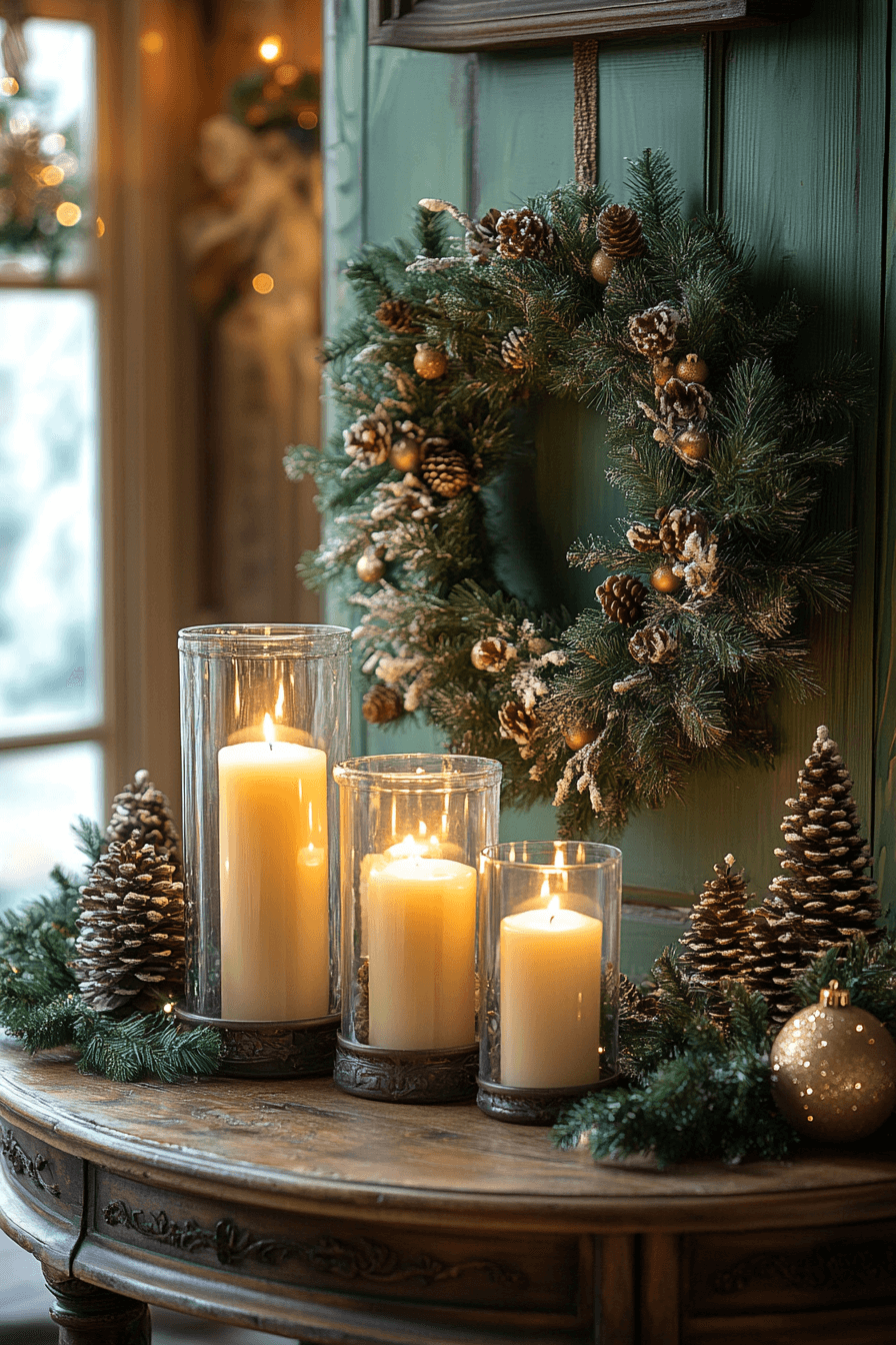 29 Christmas Candle Decor Ideas For A Dreamy Magical Christmas Atmosphere 8 christmas candle decor ideas