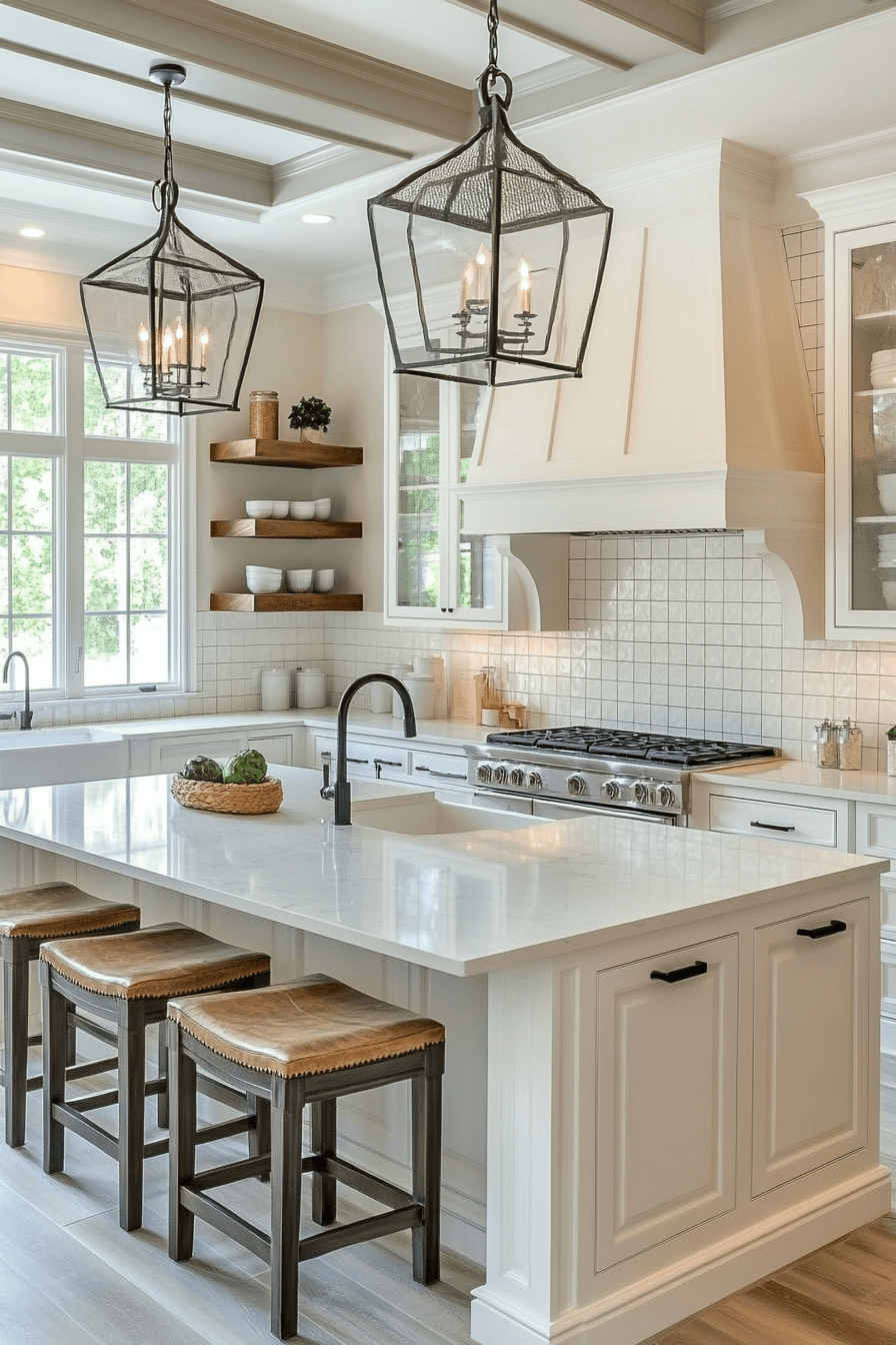 29 White Kitchen Backsplash Ideas to Make Your Home Feel Fresh and Inviting 8 white kitchen backsplash ideas