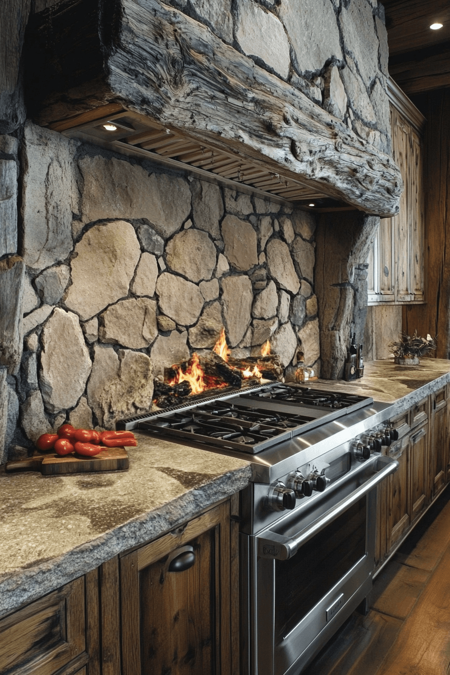 29 Rustic Kitchen Backsplash Ideas For A Charming Uplifting Transformation 8 rustic kitchen backsplash