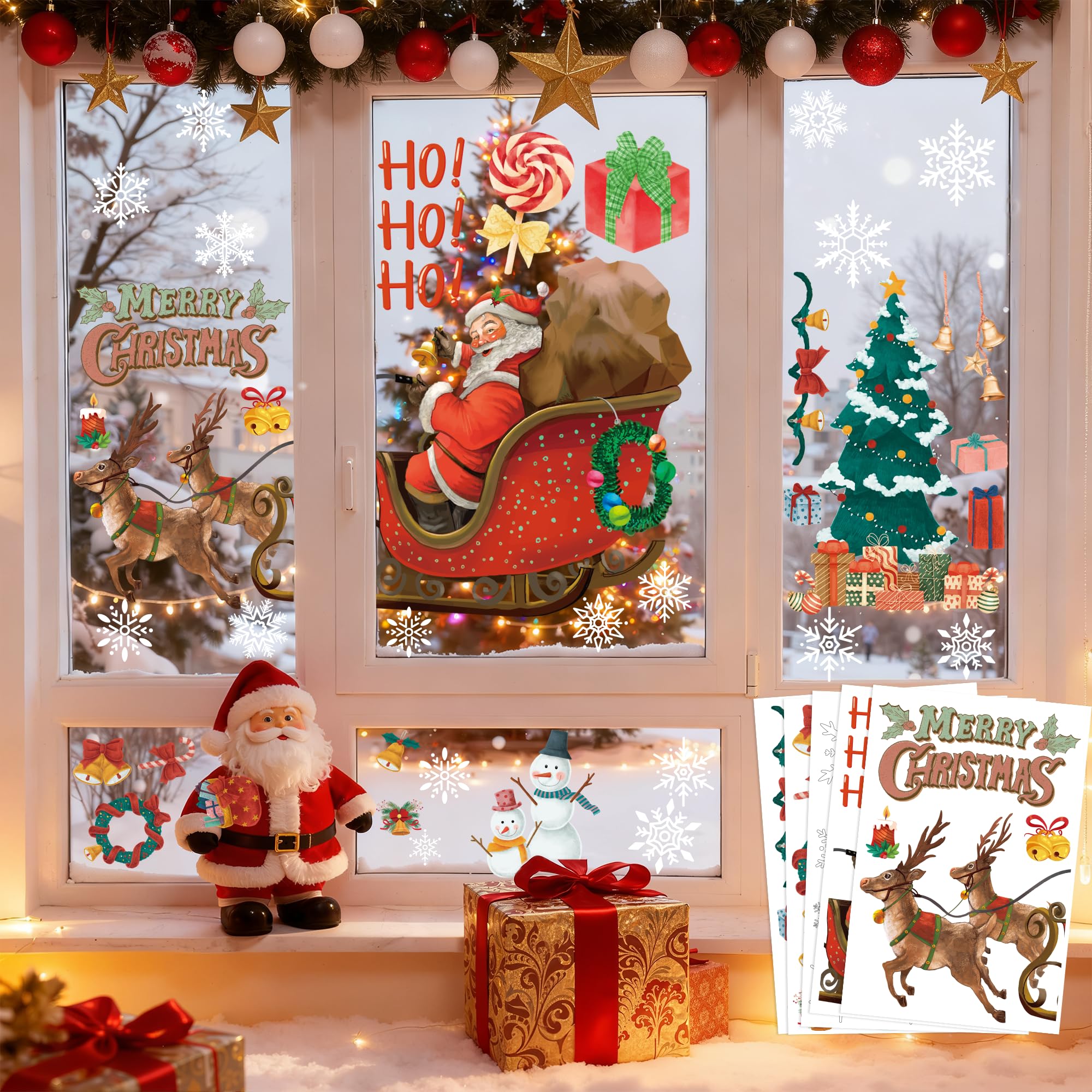 15 Christmas Window Decorations That Transform Your Home Into a Holiday Wonderland 11 Christmas Window Decorations