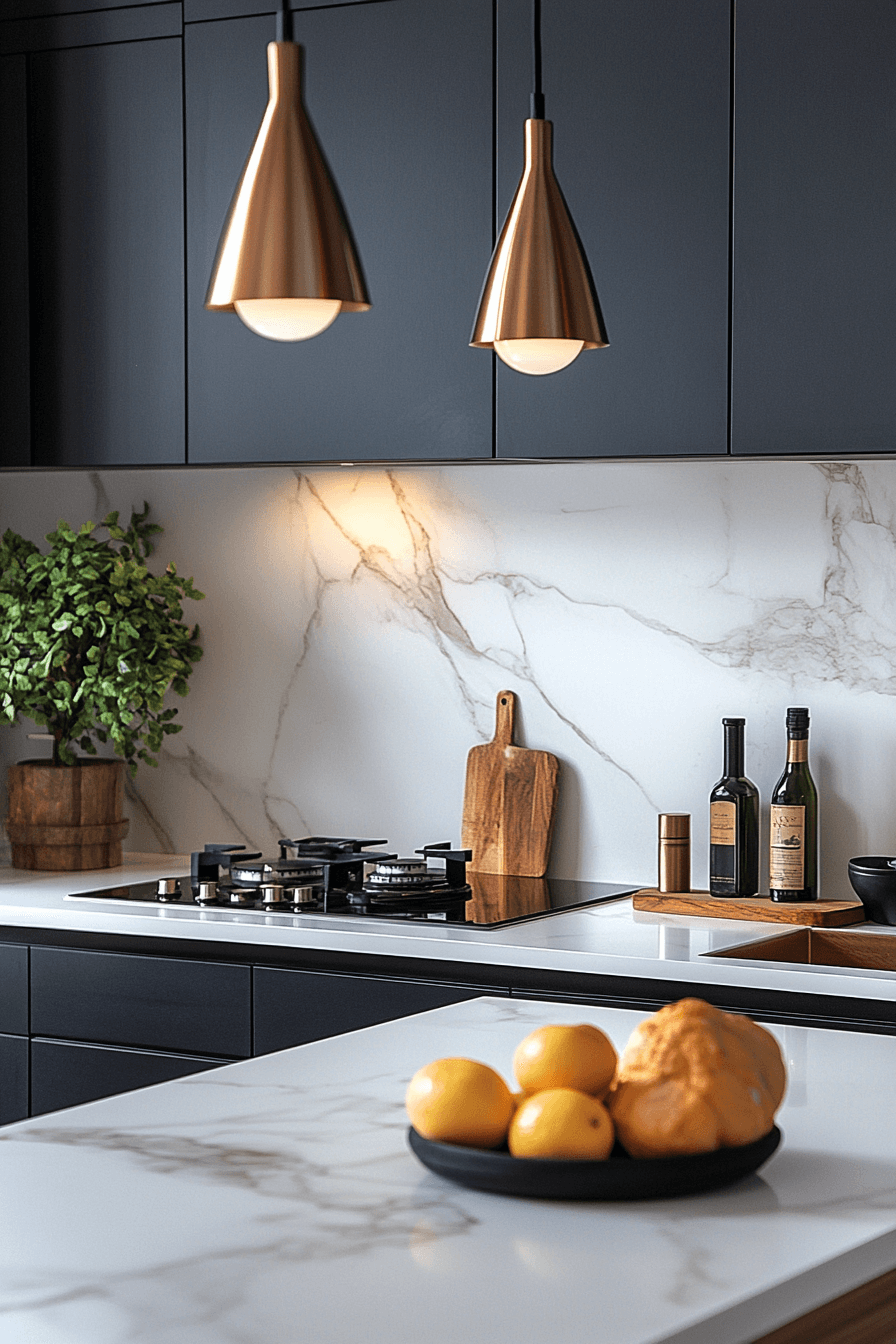 29 White Backsplash Kitchen Ideas That Spark Happy Modern Energy 9 white backsplash kitchen