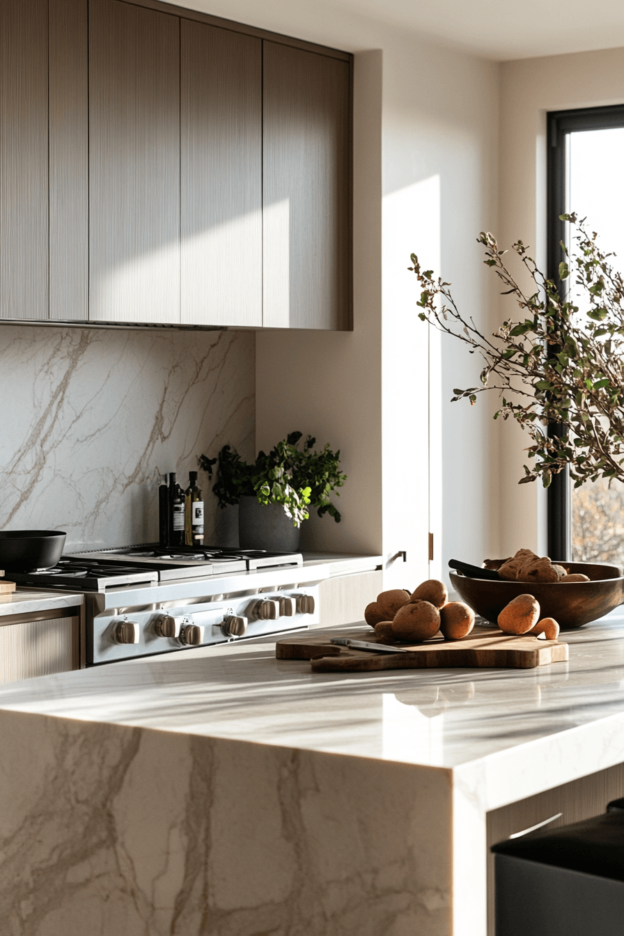 29 Marble Backsplash Inspirations To Create A Bright Modern Space 9 marble backsplash